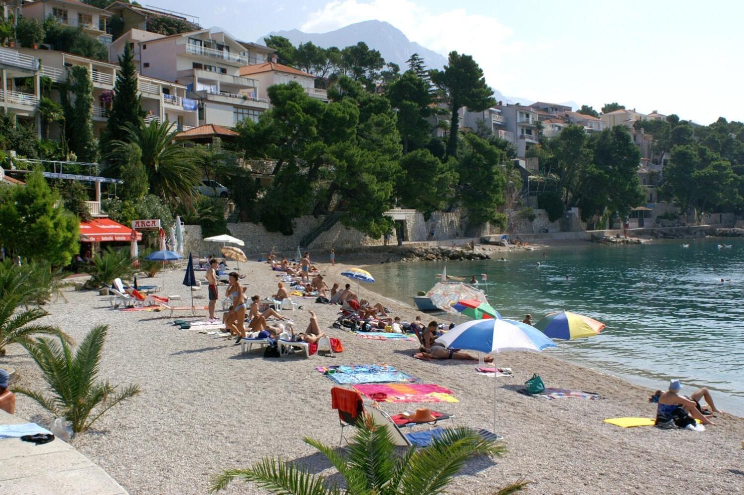 Apartments And Rooms By The Sea Brela, Makarska - 2752 Eksteriør bilde